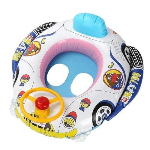 zust Pack Swimming Tube for Kids, Inflatable Swim Ring, Baby Pool Float, Toddler Swim Tube, Kids Water Toy, Summer Beach Accessory, Safe Swim Ring (car Swimming Ring)