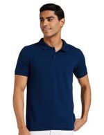 Amazon Brand - Symbol Men's Solid Cotton Rich Polo T Shirt | Collar Tshirts | Half Sleeves | Plain-Regular Fit (Available in Plus Size and Combo Pack of 2)