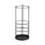 Eminence Art Iron Freestanding Umbrella Storage Rack Home Wrought Iron Umbrella Stand modern round cage umbrella stand (Black)
