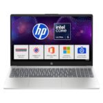 HP 15, Intel Core Ultra 5 125H Laptop (16GB DDR5,1TB SSD) IPS, Anti-Glare, Micro-Edge, 15.6''/39.6cm, FHD, Win11,M365 Basic(1yr),Office Home24,Silver,1.65kg, FHD Camera w/Shutter, Backlit, fd1255TU