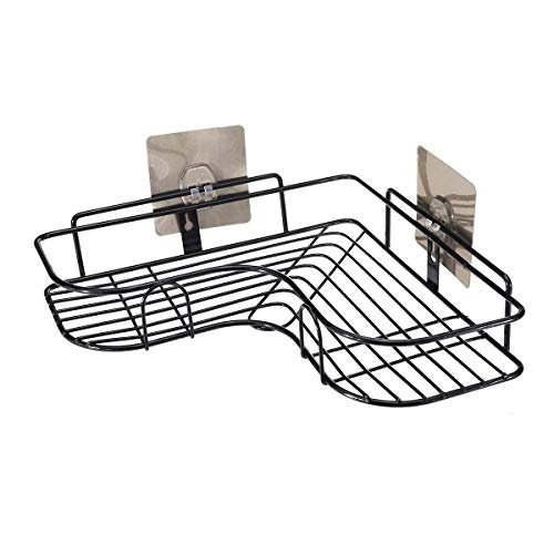 Hedrix Stainless Steel Bathroom Corner Shelf Organizer Storage Hanging Shower Caddy Rack