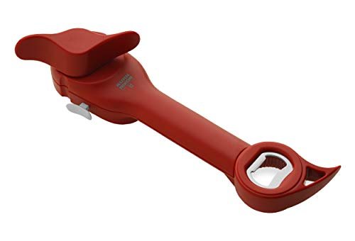 Kuhn Rikon Auto Safety Master Can Opener, One, Red