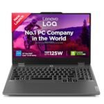 Lenovo LOQ 2024 12Th Gen Intel Core I5-12450HX | NVIDIA RTX 3050 6GB (16GB RAM/512GB SSD/15.6" (39.6Cm)/Windows 11/Office Home 2024/100% Srgb/3 Mon. Game Pass/Grey/2.4Kg), 83GS00LNIN Gaming Laptop
