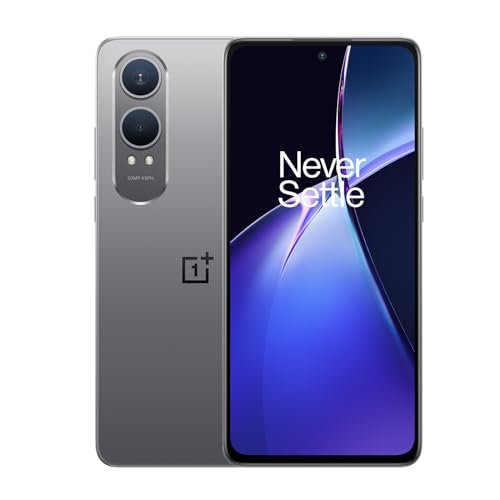 OnePlus Nord CE4 Lite 5G (Super Silver, 8GB RAM, 256GB Storage) | Lifetime Display Warranty | 5500 mAh Battery, 80W SUPERVOOC and Reverse Charging | 50MP Camera with OIS | 120Hz AMOLED Display