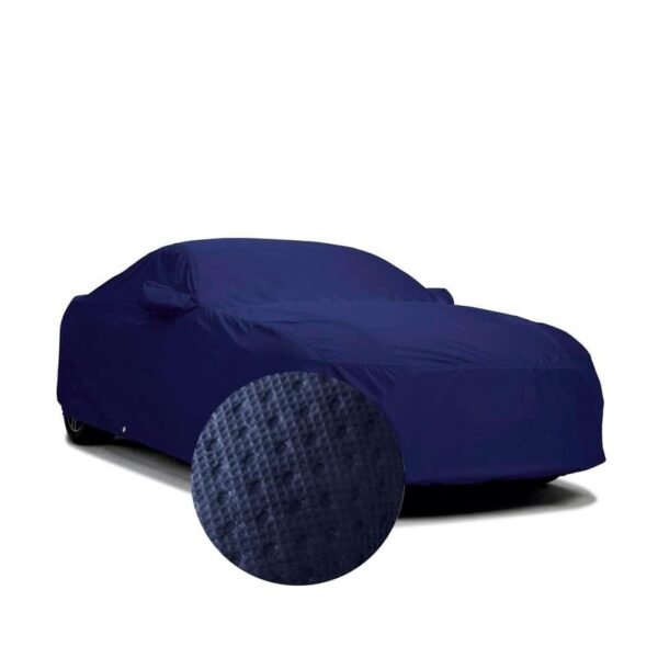 PROTEGO All Weather Protection N-Series Car Cover for Mahindra Scorpio 2014-2022 | Anti Dust, 100% Waterproof, Heat Resistant, UV Proof - Triple Stitched Elastic Grip with Mirror Pocket | (Blue)