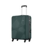 Safari Pentagon 65cm Medium Checkin Trolley Bag Hard Case Polypropylene 4 Wheels 360 Degree Wheeling System Luggage, Travel Bag, Suitcase for Travel, Trolley Bags for Travel, Dusk Green