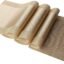 TASKHOUSE Woven Vinyl Table Runner Heat Resistant Washable Rectangle PVC Table Decoration for Dining Office Kitchen Hotel Home (Gold Pack of 1)