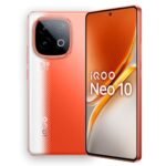iQOO Neo 10 (Inferno Red, 8GB RAM, 256GB Storage) | Snapdragon 8s Gen 4 Processor & SuperComputing Chip Q1 | 7000 mAh Battery | Segment’s Highest 144 FPS Gaming Smartphone