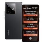 realme GT 7T (IceSense Black,12GB+256GB) | MediaTek D8400 MAX | Strongest Battery Combo 7000mAh + 120W | AI 4K 60FPS Travel Camera | 360° Cooling IceSense Design with Graphene | 6000 nits Display