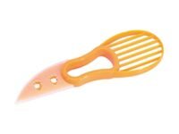 CLUB BOLLYWOOD Avocado Slicer 3 in 1 Avocado Cutter Multi Tool Peeler Pitter and Slicer Orange | Home & Garden | Kitchen, Dining & Bar | Kitchen Tools & Gadgets | Peelers
