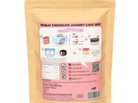 Cakeopedia Wheat Chocolate Jaggery Cake Mix, 300gm | Healthy Cake Powder | 100% Vegetarian Cake | Eggless, No Maida Cake