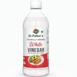 Dr. Patkar's Naturally Brewed White Vinegar for Salad Cooking | Cleaning Purpose | Flavoursome & Nutritious (500ml)