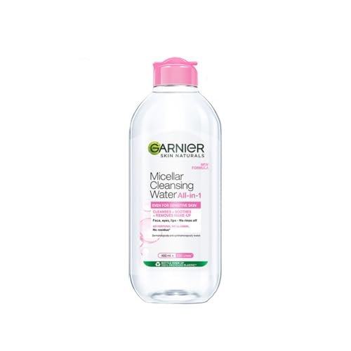 Garnier Skin Naturals, Cleansing Water, Hydrating & Soothing, Micellar Cleansing Water, 400ml