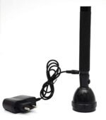 JY SUPER Metal Abacus 8990 Rechargeable High Power Torch Flashlight for Outdoor and Everyday Purpose (Black)