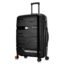 Nasher Miles Polypropylene 360 Degree Paris Hard-Sided Check-in Luggage 28 inch | 75cm | 8 Wheels Large Trolley Bag for Travel | Suitcase (Black)