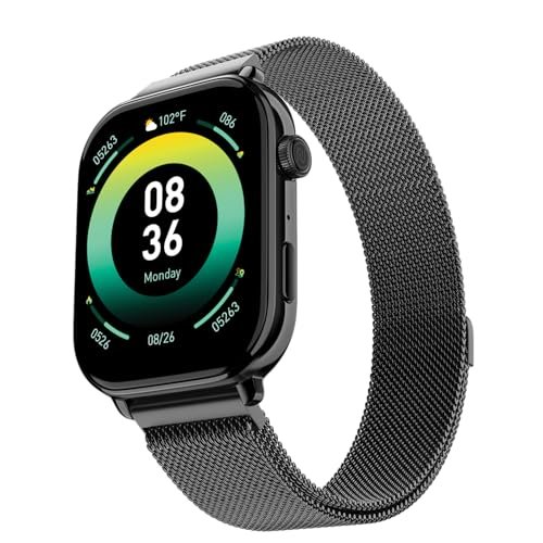 Noise ColorFit Pulse 4 Max Smartwatch - Black Link