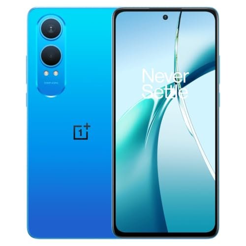 OnePlus Nord CE4 Lite 5G (Mega Blue, 8GB RAM, 256GB Storage) | Lifetime Display Warranty | 5500 mAh Battery, 80W SUPERVOOC and Reverse Charging | 50MP Camera with OIS | 120Hz AMOLED Display
