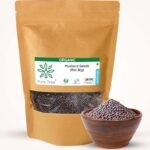 Pure Tree Certified Organic Mustard Seeds Big | 250 Gm | Black Mustard Rai Seeds Big | Sasive Seeds Whole Kali Rai Dana | Sarson Dana Indian Spice Gluten Free