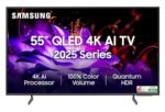 Samsung 138 cm (55 inches) Vision AI 4K Ultra HD Smart QLED TV QA55QEF1AULXL