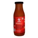 Zama Tomato Ketchup 300g Glass Bottle | Tomato Sauce | Natural Tomatoes | Tangy And Raw Flavour | Traditionally produced | No artificial Dyes and flavours