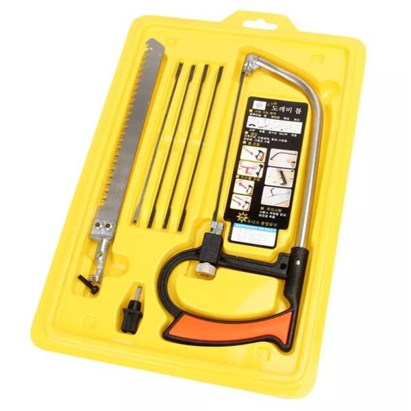 AASONS 7 In 1 DIY Hand Saw Multi-Purpose Small Hacksaw Frame With Hack saw Bar Model Steel Saw Woodworking Jigsaw Devil Saw