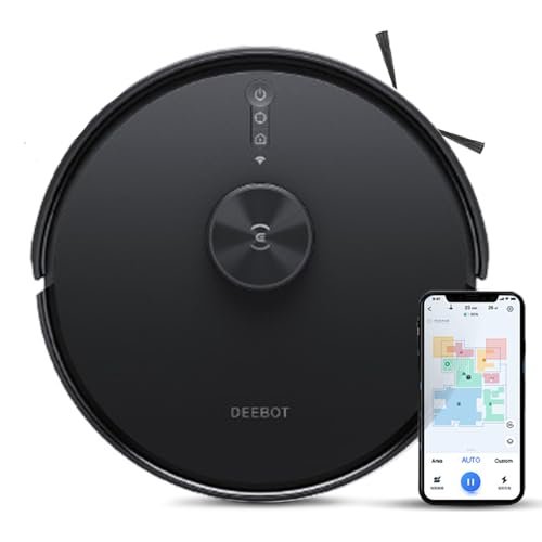 ECOVACS DEEBOT Y1 PRO 2 in 1 Robot Vacuum Cleaner & Mop, 6500 Pa Suction, 5200 mAh Battery, Wet & Dry Cleaning, Covers 3500+ Sq. Ft., Advanced Navigation & True Mapping, 330 Minutes Run-Time