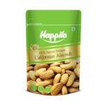 Happilo 100% Natural Premium Californian Almonds/Badam 200g | Real Nuts | High in Fiber | Badam Giri | Rich in Protein | Magnesium | Phosphorus | Dietary Fibre | Nuts & Dry Fruits | Gluten Free & Zero Cholesterol