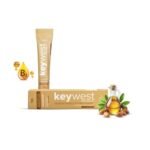 Keywest Professional Hair Color Tube, No. 5 Light Brown - 80gm (Ammonia Free) | 2in1 Formula Hair Color + Hair Spa | Enriched with Organic Argan Oil