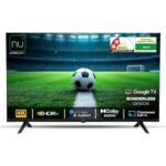 NU 139 cm (55 Inches) New 2025 Borderless Series 4K UHD Smart Google TV LED55UGNX