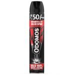 Odomos Mosquito & Flies Killer Spray- 625ml |Powerful Formula for Complete Protection |Effective Indoor Pest Control |Instant Kill & Long Lasting Action |All round protection from Dengue and Malaria