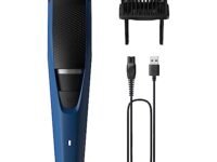 Philips Skin Friendly Beard Trimmer for Men| 10 Length Settings| 15mins Quick Charge| Self Sharpening Blades | Cordless & Rechargeable| New Model - BT3303/30