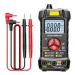Serplex® Auto-Ranging Digital Multimeter with LCD, Non-Contact Voltage Detection, 4000 Count Autorange Digital Multimeter Accurately Measures Voltage Current Resistance (Batteries Not Included)