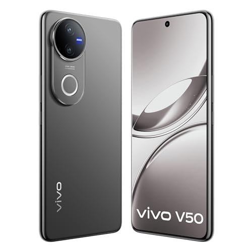 Vivo V50 5G (Titanium Grey, 8GB RAM, 128GB Storage) with No Cost EMI/Additional Exchange Offers