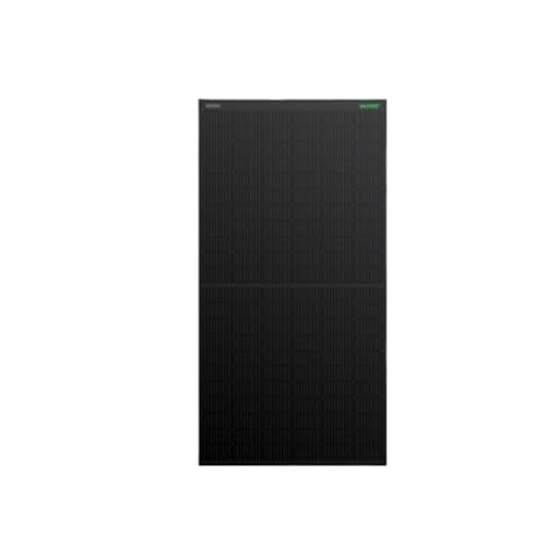WAAREE 365 Watt Black & Blue Mono PERC Solar Panel –100 Half-Cut Cells, 24V Module | WAAREE Premium Panel for Rooftop, Commercial, Balcony & Hybrid Solar Setups | 30-Year Output Warranty | Pack of 1