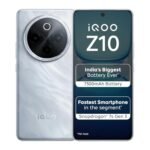 iQOO Z10 5G (Glacier Silver, 8GB RAM, 256GB Storage) | India's Biggest Ever 7300 mAh Battery | Snapdragon 7s Gen 3 Processor | Brightest Quad Curved AMOLED Display in The Segment