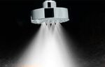 Aquieen ABS 5 Function Water Saving Mist & Rain Overhead Shower for Bathroom (H2micro)