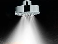 Aquieen ABS 5 Function Water Saving Mist & Rain Overhead Shower for Bathroom (H2micro)