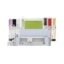 Cricut Maker 3 Essential Bundle Includes-Vinyl Permanent Black& Silver & shimmer gold,Holographic Iron On,SMRT Io 33X91Cm 1 Sheet Black & White,Transfer Tape,Basic Tool Set & standard grip Mats