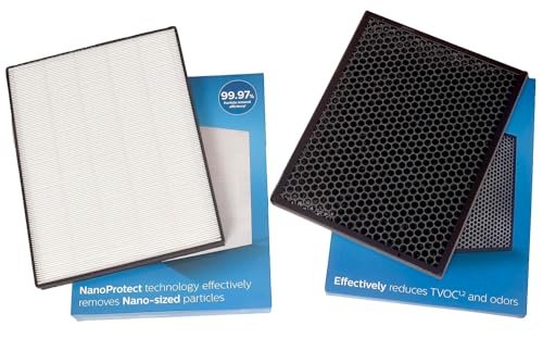 HEPA FY1410 + CARBON FY1413 Original Filter Set For Phi-lips AC1215/ AC1217 Air Purifier Models