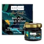 Kapiva Shilajit/Shilajeet Gold Resin - 20g | 500mg/Serving | 40 Servings | Boost Muscle Growth & Stamina | Contains 24 Carat Gold | 100% Ayurvedic
