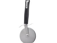 MasterPRO Bergner Master Pro Stainless Steel Pizza Cutter Cycle for Kitchen (Black)