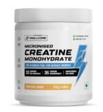 Wellcore - Pure Micronised Creatine Monohydrate (Tropical Tango, 33 Servings) | Rapid Absorption | Enhanced Muscle strength & Power|Powder, 1 count