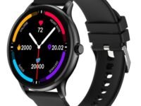 Fire-Boltt Phoenix Pro Smart Watch 1.39” HD Display, Bluetooth Calling, AI Voice Assistant, 120 Sports Modes, IP67 Waterproof, SpO2 Monitor, Smart Watch for Man & Woman- Black