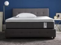 LOOM & NEEDLES Orthopedic Mattress | 5 Zone Cooling Gel Medium Firm Memory Foam Orthopaedic Mattresses | 6 Inches Double Size Gadda with Temperature Control Technology | 72x48 Inch