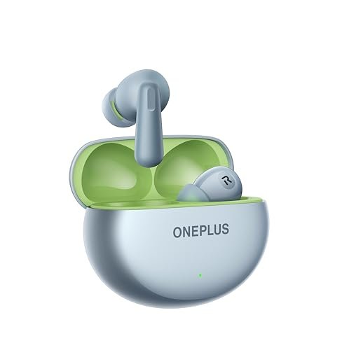 OnePlus Nord Buds 3 Truly Wireless Bluetooth in Ear Earbuds with up to 32dB Active Noise Cancellation, 10mins for 11Hours Fast Charging with Up to 43h Music Playback -Chromatic Blue
