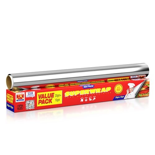 HINDALCO Superwrap Hindalco Aluminium Foil (Pack of 4)