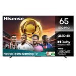 Hisense 164 cm (65 inches) E7Q PRO Series 4K Ultra HD Smart QLED TV 65E7Q PRO