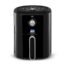 KENT Classic Hot Air Fryer 4L 1300 W | 80% Less Oil | Instant Electric Air Fryer | Auto Cut Off | Fry, Grill, Roast, Steam, and Bake | 1 Year Warranty | Black