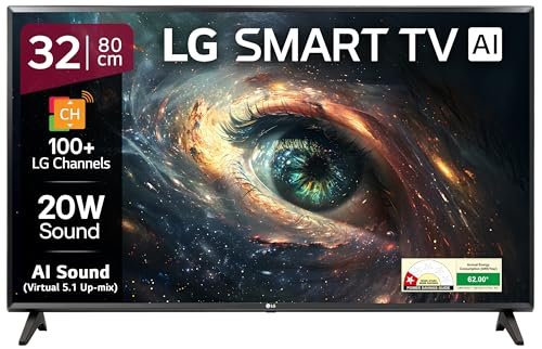LG 80 cms (32 inches) LR600 Series Smart webOS IPS LED TV 32LR600B6LC