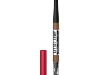 Maybelline New York Tattoo Brow 36h Brow Pencil - Natural Brown, Creamy Powder Texture, Precision Tip. Maybelline New York Tattoo Brow Eyebrow Pencil Lasts Up To 36Hr, Smudge & Water-proof | 0.25 g